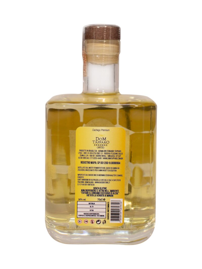 Cachaça Premium 6 Anni Jequitibá - 700ml - immagine 2