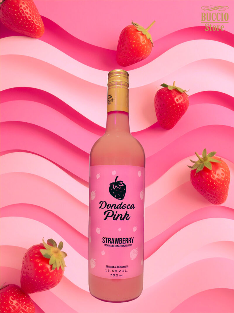 Crema di Liquore alle Fragole Dondoca Pink - 700ml - immagine 3